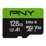 PNY Elite-X 128GB Class 10 U3 V30 microSDXC Memory Card