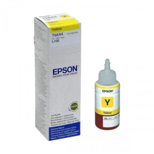 futurebazarbd 664 Yellow Ink Bottle Epson - Image 1