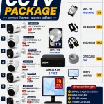 7 pcs camera