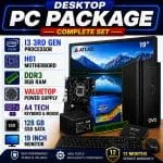 I3 3RD GEN NEW PC WITH 19 INCH MONITOR
