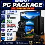 I3 3RD GEN NEW PC WITH 17 INCH MONITOR