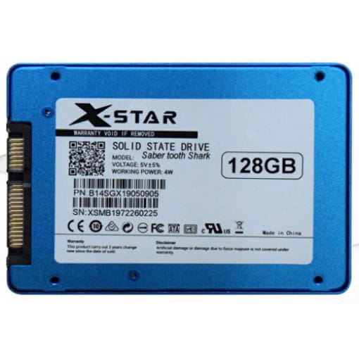 futurebazarbd X-Star 128GB SATA III 2.5″ Metal Body SSD - Image 1