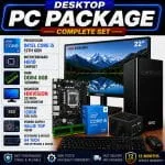 i5 12th gen full pc with 22 inch hikvision monitor