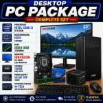 i3 6th gen full pc with 22 inch hikvision monitor