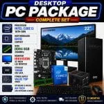 i3 10th gen full pc with 22 inch hikvision monitor