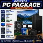i3 7th gen full pc with 22 inch hikvision monitor
