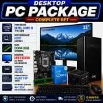 i5 7th gen full pc with 22 inch hikvision monitor